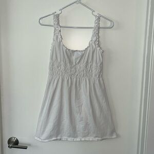 Princess Polly White Tank Top Dress